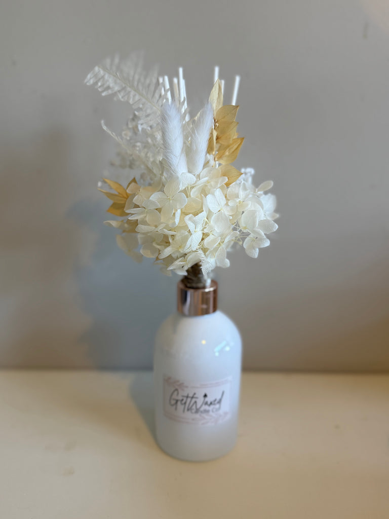 Floral Reed Diffuser - White