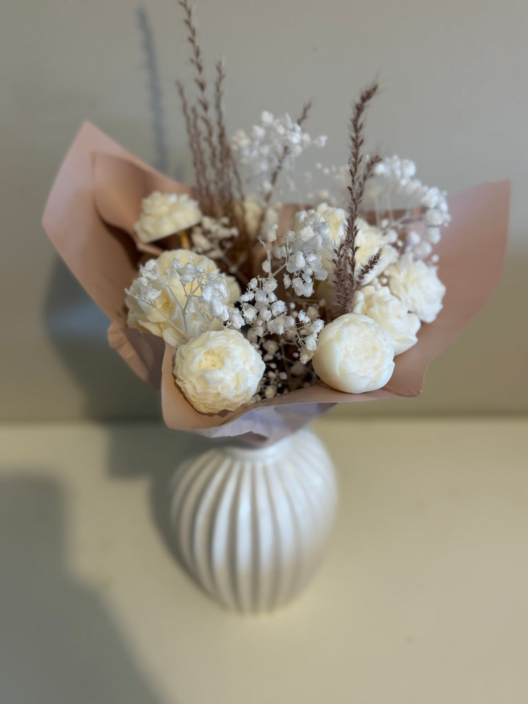 Floral wax bouquet - small (Local pick up only)